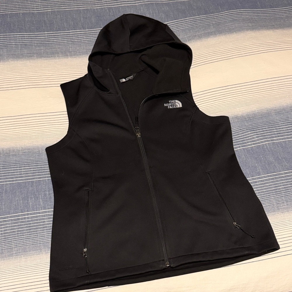 The North Face Women’s Black Hooded Vest